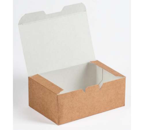 Коробка ECO FAST FOOD BOX S 115*75*45мм (уп25/кор600) крафт