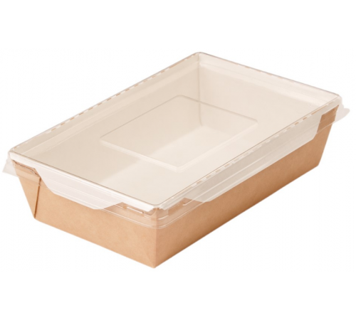 Салатник ECO OpSalad 800мл Белый 207x127x55мм (уп50/кор200)