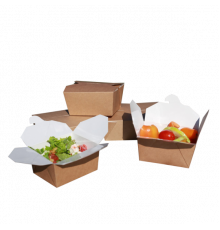 Упаковка для лапши ECO FOLD BOX 600 (130x105x64) (уп50/кор450)